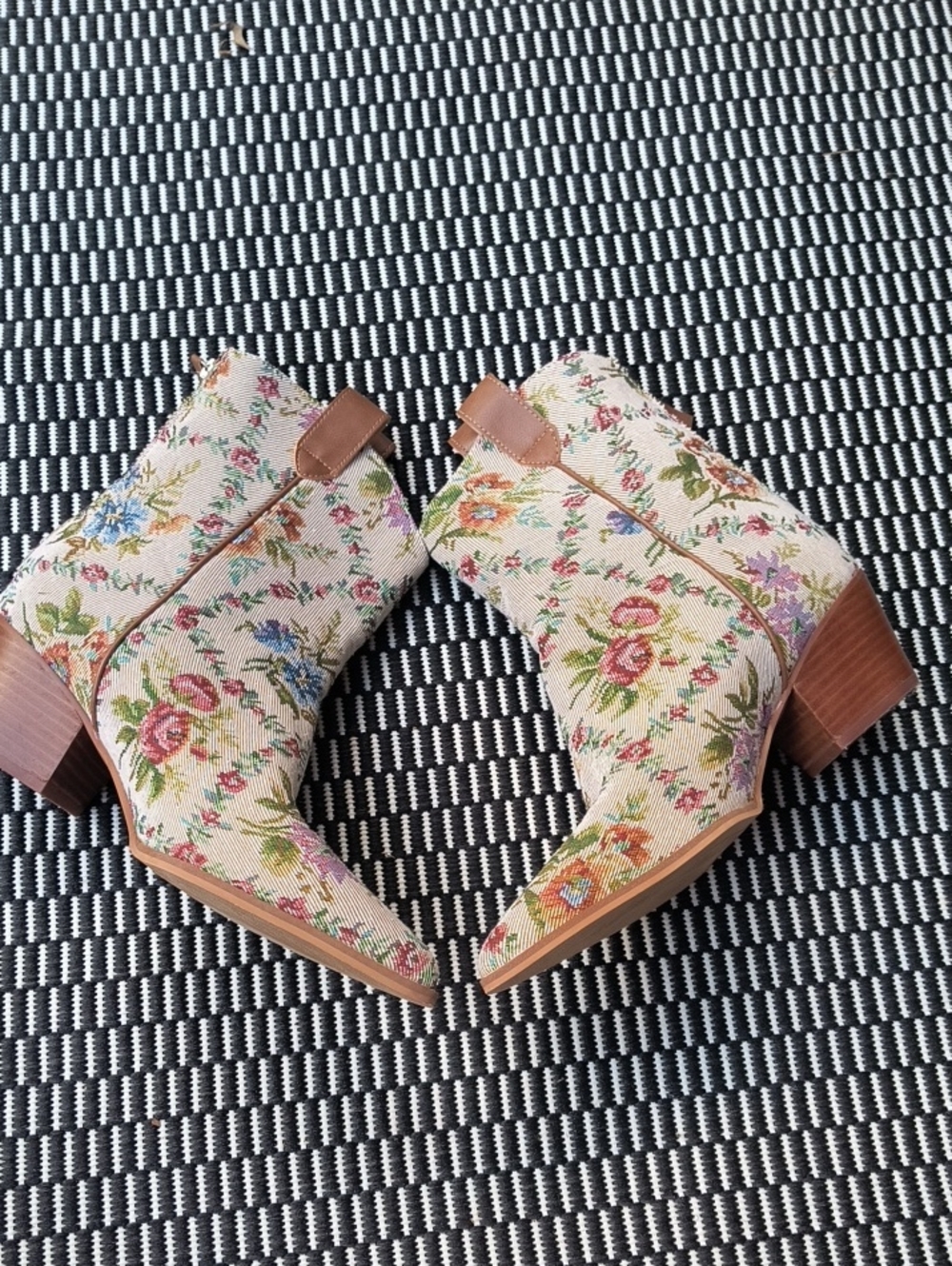 Altar'd State Demi Floral Tapestry Boot